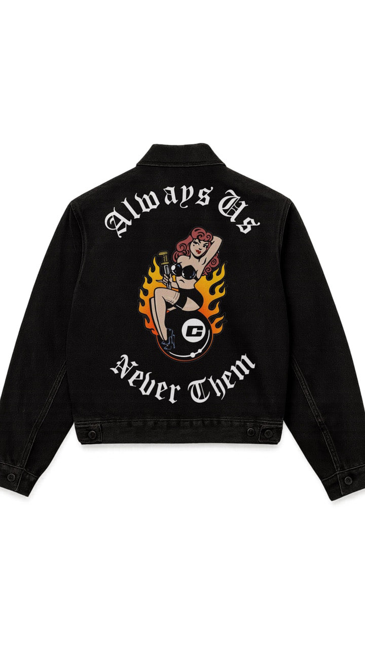 Embroidered Work Jacket