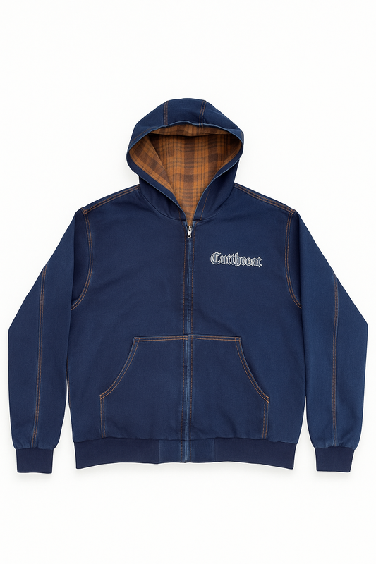 Dark Denim Cutthroat Jean Jacket