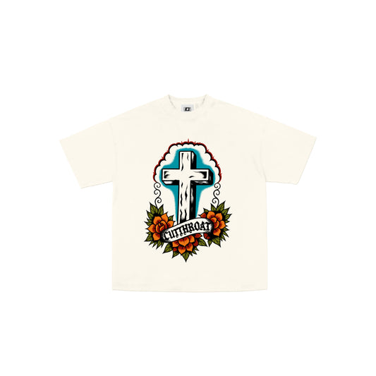 CUTTHROAT ROSARY TEE