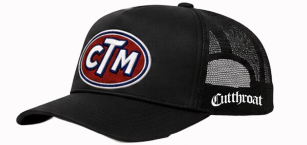 Black Cutthroat Motors Trucker - Image 3