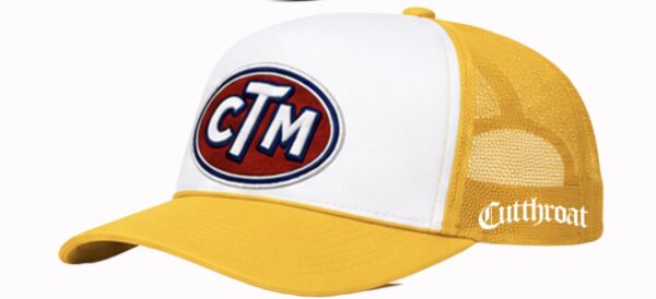 Yellow Cutthroat Motors Trucker - Image 3