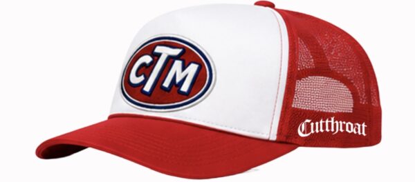 Red Cutthroat Motors Trucker - Image 3