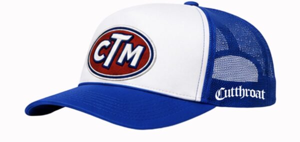 Blue Cutthroat Motors Trucker - Image 3