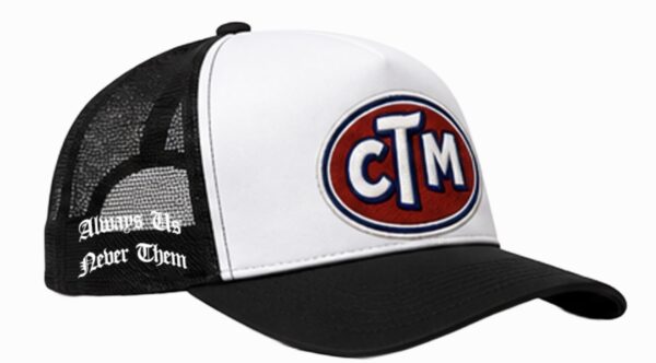 B/W Cutthroat Motors Trucker - Image 3