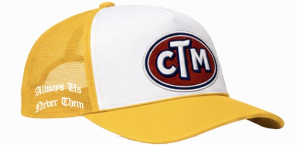 Yellow Cutthroat Motors Trucker - Image 2