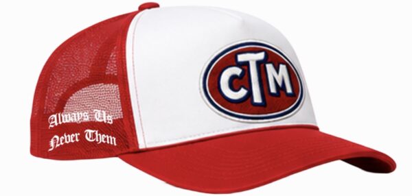Red Cutthroat Motors Trucker - Image 2
