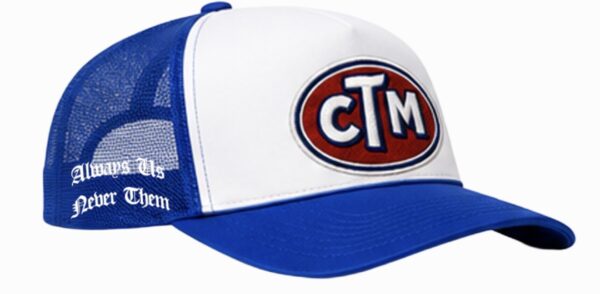 Blue Cutthroat Motors Trucker - Image 2