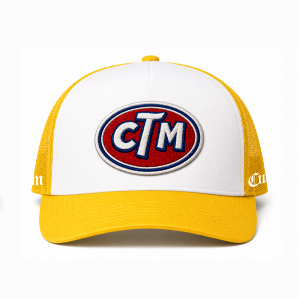 Yellow Cutthroat Motors Trucker