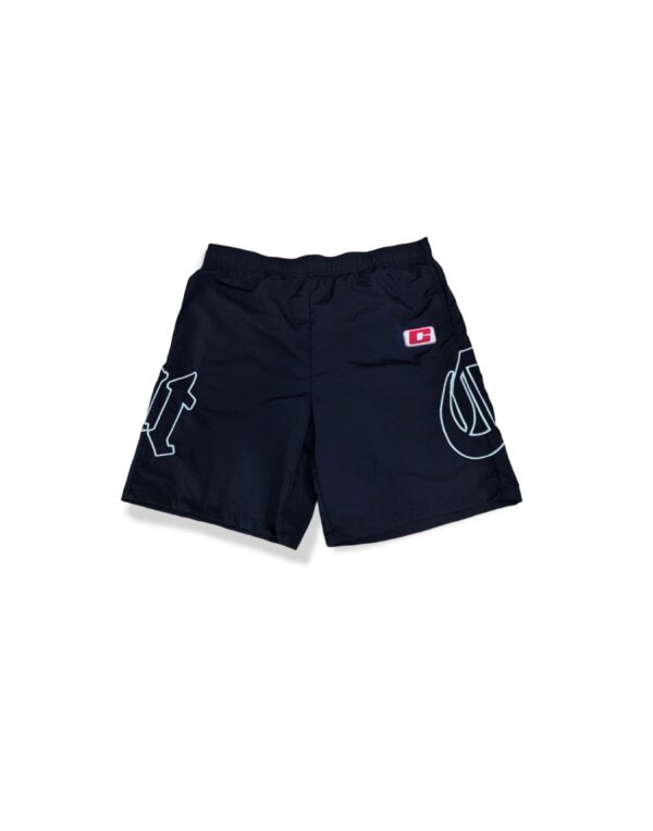 Black Nylon Shorts