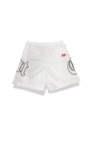 White Nylon Shorts