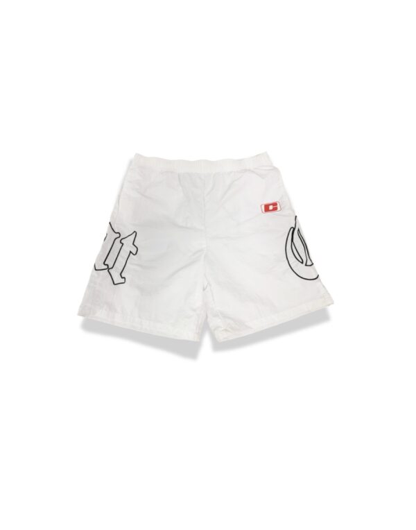 White Nylon Shorts
